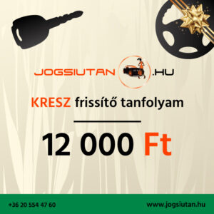 Kresz Ajándékutalvány